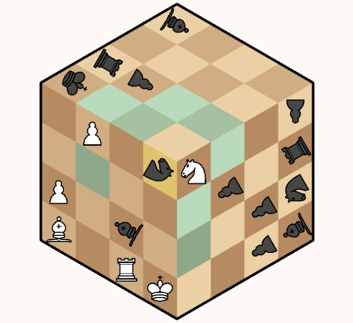 screenshot of circle chess in chness